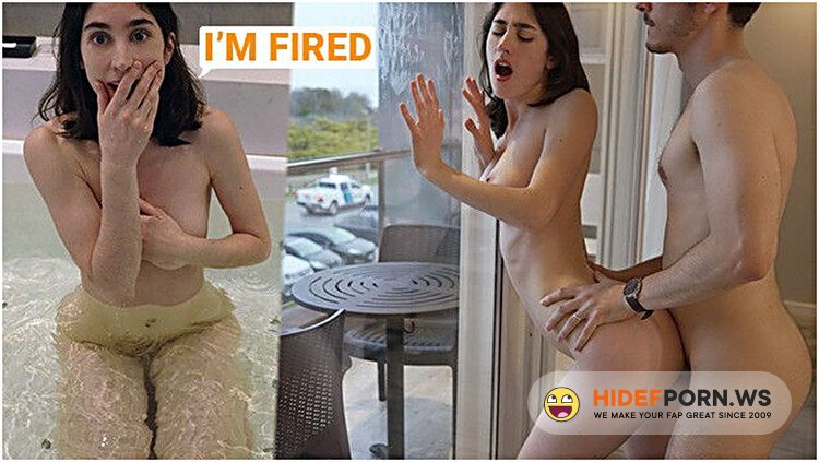 ModelHub Hotel maid gets caught in his jacuzzi and will do anything not to get fired - Amateur double cumshot [FullHD 1080p]