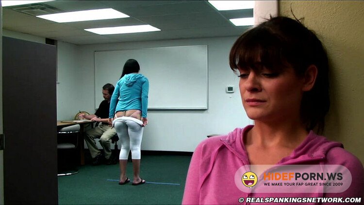 Realspankingsnetwork - Jordyn, Syrena - Jordyn and Syrena Paddled by The Dean Part 2 of 2 [HD 720p]