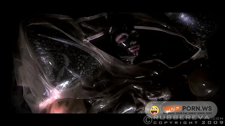 RubberEva - Rubber Eva - Double Dildo Breath Play Fucking Part 05 [FullHD 1080p]
