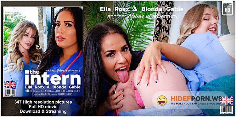 Mature.nl /Mature.eu - Ella Roxx, Blonde Gabie - Hot old and young lesbian sex between coworkers Ella Roxx and Blonde Gabie [FullHD 1080p]