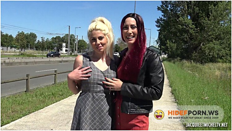 JacquieEtMichelTV.net/ Indecentes-Voisines - Carlie, Aude - Fun Contest Between Carlie And Aude [FullHD 1080p]
