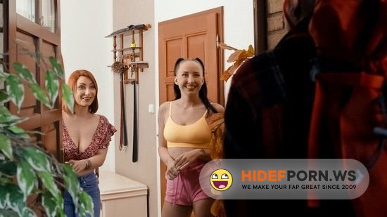 MomsBangTeens - Lucia Fernandez, Bella Angel - Suckin At The Homestay [2023/SD]