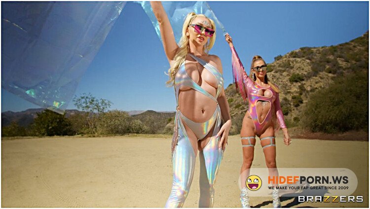 PornstarsLikeItBig/Brazzers - Azul Hermosa, Kendra Sunderland - Desert Heat [FullHD 1080p]