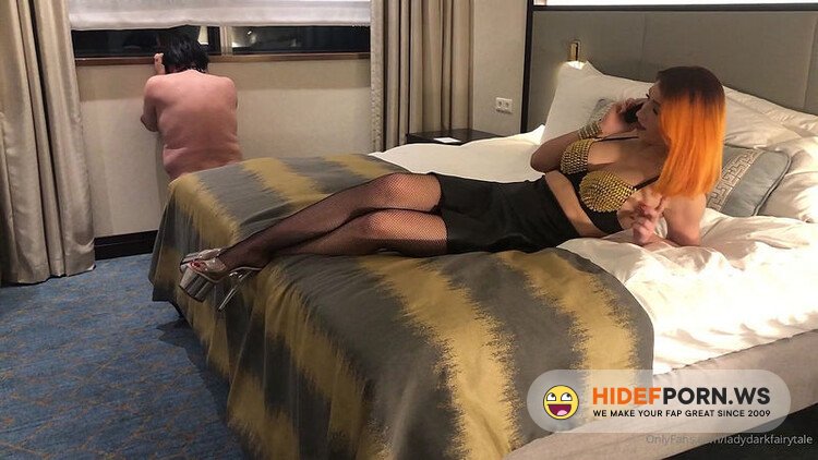Ю - Lady Dark Fairy - Full Clip Of Footworship And Humiliation [FullHD 1080p]