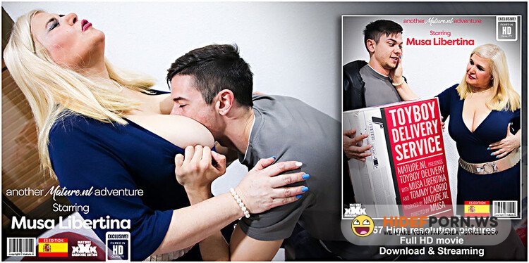 Mature.nl - Musa Libertina (EU) (57), Tommy Cabrio (22) - Big breasted Musa Libertina seduces the delivery toyboy [FullHD 1080p]