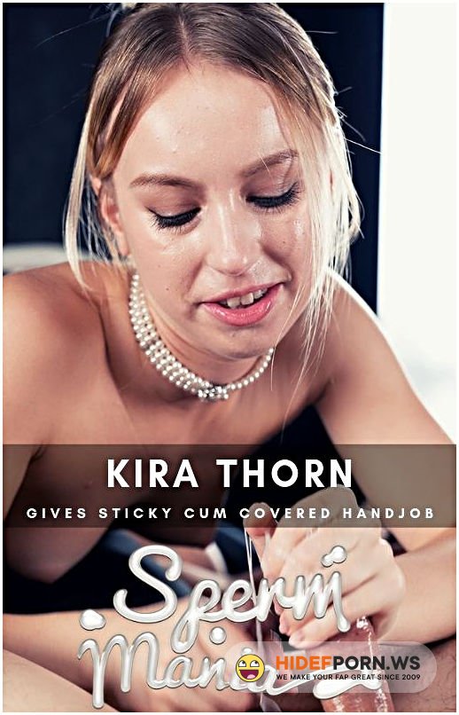 Spermmania - Kira Thorn - Cum Covered Group Blowjob [FullHD 1080p]