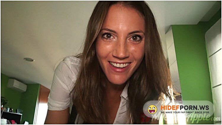 PornHub - MySweetApple - Schoolgirl Roommate Caught Me Masturbating And I Fucked Her [FullHD 1080p]