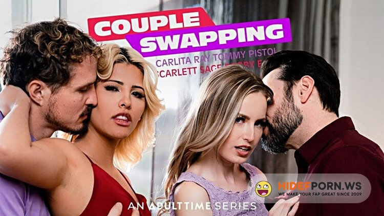 AdultTime.com / CoupleSwapping - Scarlett Sage, Carlita Ray ( Lust In Translation) [Full HD 1080p]