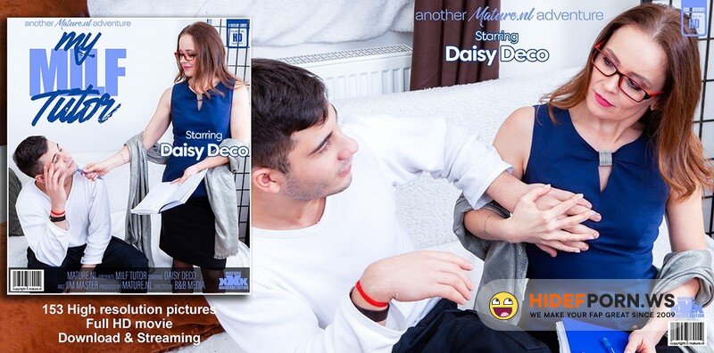Mature.nl / Mature.eu - Daisy Deseo (43) & Jim Master (21) - MILF tutor Daisy Deco teaches her toyboy student things they don't show at school [Full HD 1080p]