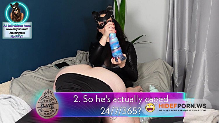 ModelHub - TrainingZero - Femdom QA Full Video Real Couple FLR Submissive Dominatrix Pegging Strapon BDSM Milf Stepmom [HD 720p]