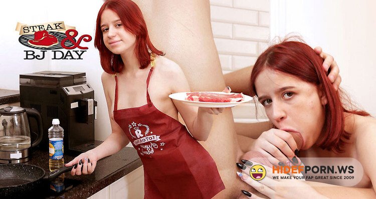 ClubSweethearts.com - Red Louboutin - Steak & Blowjob Day [Full HD 1080p]