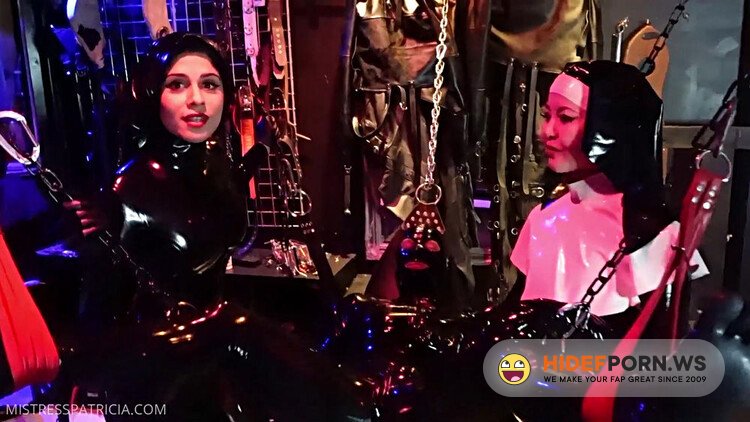 Clips4Sale - Mistress Patricia - Pegged By Latex Mistress Duo With Mistress Sophia Sahara [FullHD 1080p]