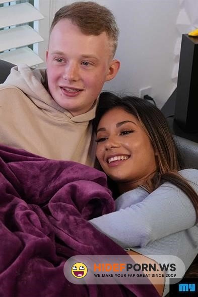 MySistersHotFriend - Xxlayna Marie  - Sexy Latina Xxlayna Marie Snuggles Up With A Cock To Get Warm On A Cold Rainy Day [2023/SD]