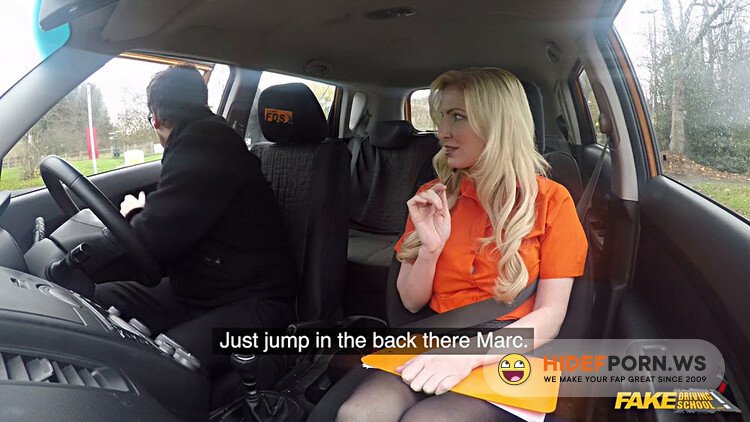 FakeDrivingSchool - Mature Guy Fucks Blonde Bombshell (Georgie Lyall & Marc) [HD 720p]