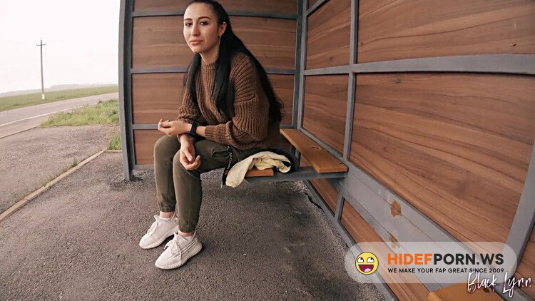 PornHub - Risky Public Blowjob On a Bus Station Near The Road - Almost Caught! - Black Lynn [FullHD 1080p]