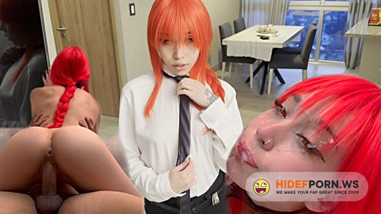 PornHub.com - Makima Wants To Be Dominated. Makes Him Cum 2 Times - Cosplay, Sloppy Blowjob, Cowgirl - Mewslut [FullHD 1080p]
