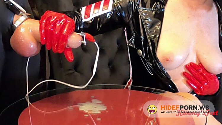 PornHub.com - Cruel Femdom ESTIM Cock Torture Handjob Cums Tru Penis Plug [FullHD 1080p]