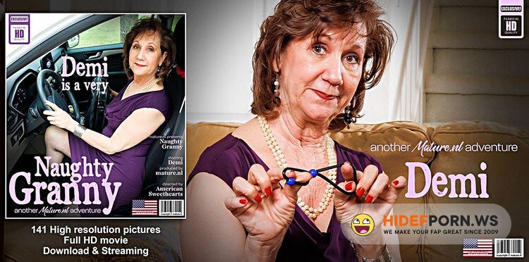 Mature.nl - Demi (63) - Demi is a horny American grandma who loves to play with her shaved pussy (14981) [Full HD 1080p]