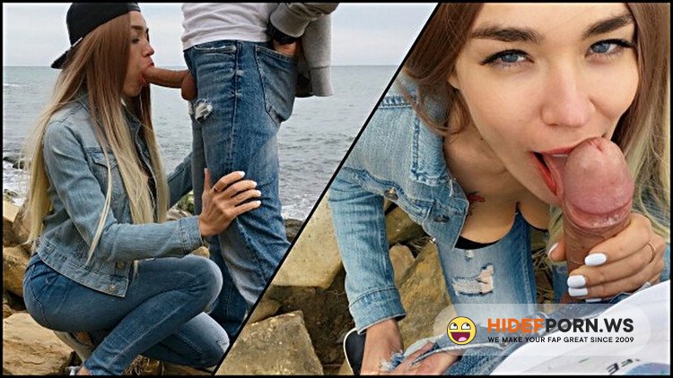 PornHub.com - Veronika Charm - Hot Blonde Gives Skilled Blowjob Outdoor [FullHD 1080p]