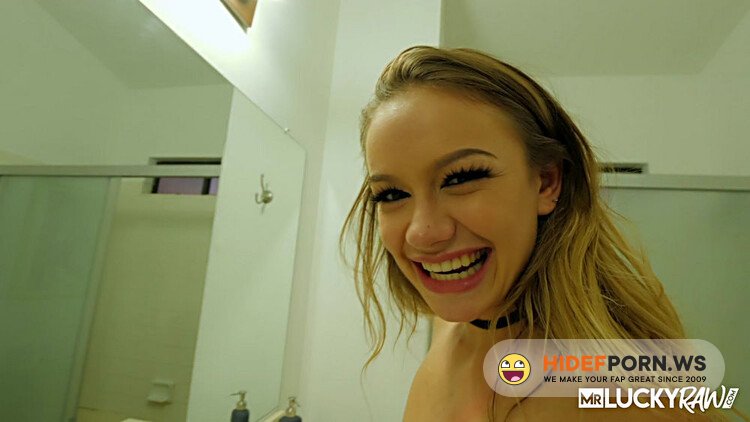 MrLuckyRaw - Naomi Swann Fit Blonde Naomi Swann Rough Sex And Creampie Behind The Scenes [FullHD 1080p]