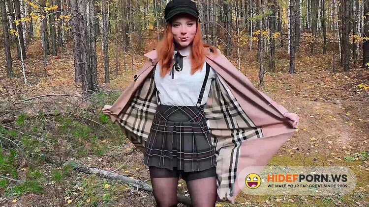 ManyVids - Sweetie Fox - Redhead Student Sucks & Outdoor Fucks [UltraHD/4K 2160p]