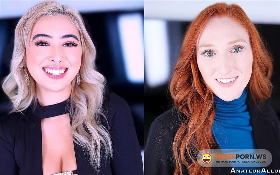 AmateurAllure - Chloe Surreal, Amber Adams - To Suck Cock And Swallow Cum [2023/HD]