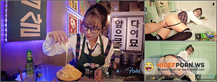 ModelsPorn - Naomiii hub - Creampie facial gonzo with obedient Korean girl with big butt glasses [FullHD 1080p]