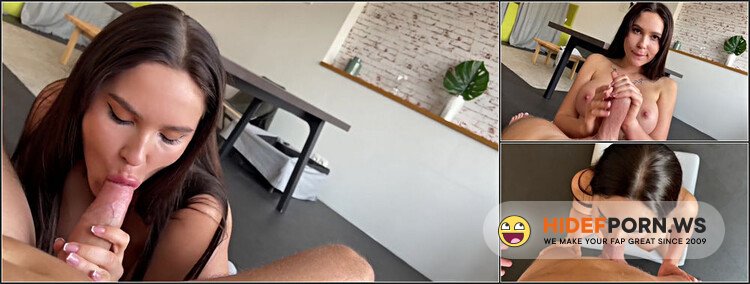 ModelsPorn - YoYa Grey - POV Sloppy Blowjob Deepthroat And Boobsjob From a Perfect Body Babe - Yoya Grey [FullHD 1080p]