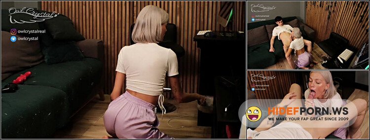 ModelsPorn - Quick Blowjob Before Stepmom Arrives - OwlCrystal [FullHD 1080p]