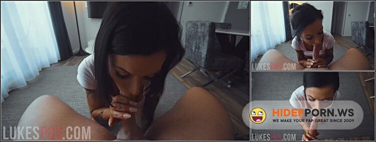 LukesPOV - HUGE TITS MILF SUCKS COCK ON CAMERA FOR THE FIRST TIME Luke Riggs [HD 720p]