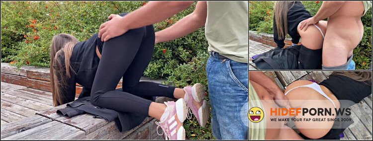 ModelsPorn - ArrestMe - Public ASS Fuck With Stranger In Backyard Of The Hotel [FullHD 1080p]