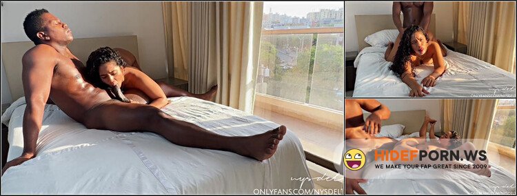 ModelsPorn - Big Ass Masseuse Makes His Patient Cum Twice -Amateur Couple- Nysdel [FullHD 1080p]
