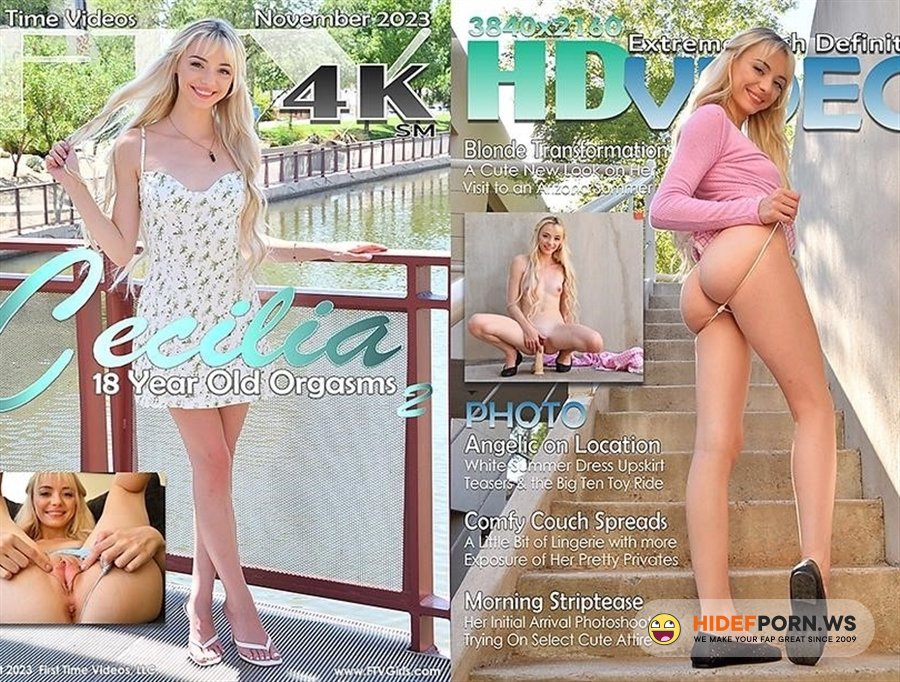 FTVGirls - Cecilia - 18 Year Old Orgasms 2 [2023/SD]