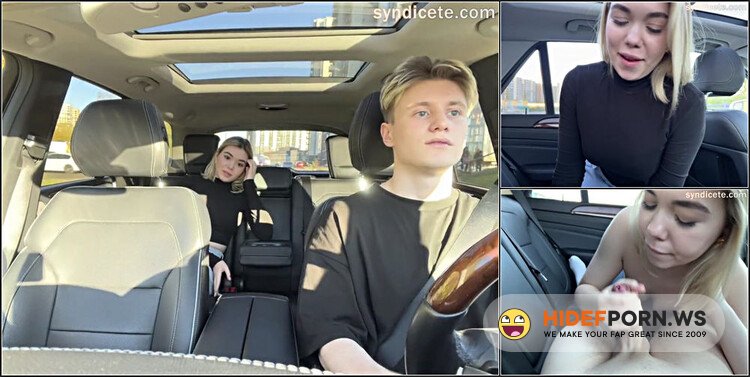 ModelsPorn - Paid For a Taxi With a Blowjob | In The Car | Outdoor [FullHD 1080p]
