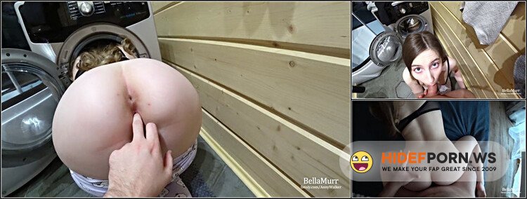 ModelsPorn - Sexy Babe Stuck In The Washing Machine And Fucked - Anny Walker [FullHD 1080p]