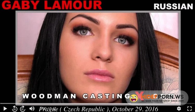 WoodmanCastingX.com - Gaby Lamour (Hard - DP With 3 Men) [SD 480p]