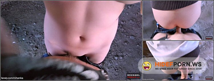 ModelsPorn - MichaelFrostPro - Outdoor Teen Blowjob And Cum In Panties [FullHD 1080p]
