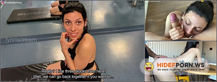 ModelsPorn - Lynn Scream - The New Guy From The Gym Invites Me To His House To "train" And I Discover His Secret [FullHD 1080p]
