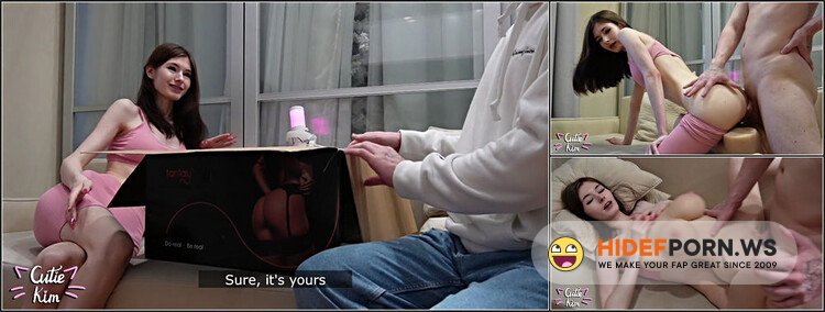 ModelsPorn - Cutie Kim Made Gift To Her 100,000th Subscriber. He Didn't Expect This - Tantaly [FullHD 1080p]