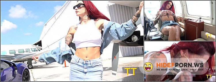 ModelsPorn - Teddy Convinces Alby TheGoat To Fuck In a Private Plane At 14,000 Ft. ! [FullHD 1080p]