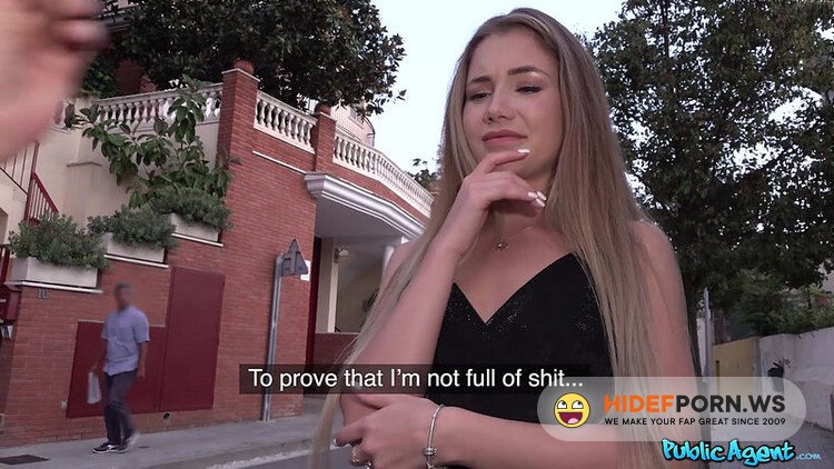FakeHub.com/PublicAgent.com - Mary Rock - Russian Babe In a Short Black Dress [FullHD 1080p]