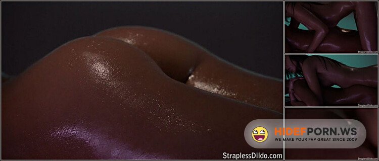 StraplessDildo/Straplez - Double Slippery Strap On Jane Tiffany [HD 720p]