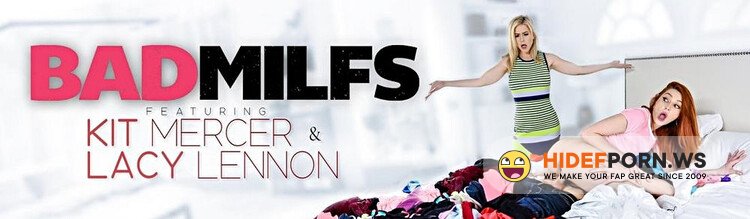 TeamSkeet / BadMilfs - Kit Mercer & Lacy Lennon - Stepdaughter Boner Bonding [Full HD 1080p]