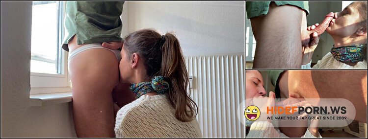 ModelsPorn - lexieXmarc - Huge Cumshot After Rimjob And Blowjob - Cute Milf - Amateur Rimjob [FullHD 1080p]