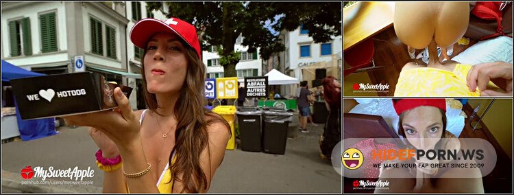ModelsPorn - MySweetApple - Fucking At Street Parade And 2 Fans Caught And Recorded Us - MySweetApple [FullHD 1080p]