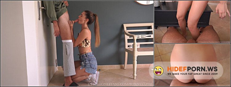 ModelsPorn - Kelly Aleman - Hard Fucked Hot StepSister After A Business Trip! Sucked Cock On The Doorstep 4K [FullHD 1080p]