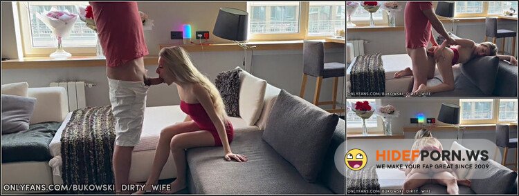 ModelsPorn - Horny Blonde Seduced Her Friend For Sex In All Positions, And He Cum In Her Mouth [HD 720p]