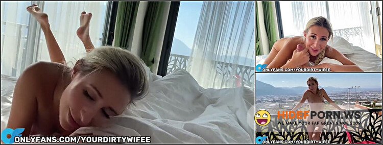 ModelsPorn - Cute Blonde Girl Wake, Dancing And Get Blow Job [HD 720p]
