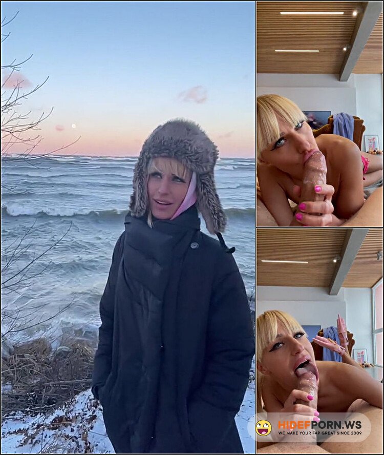ModelsPorn - Saliva Bunny - From Cold To Hot | She Put Her Nasty Tongue On Uncut Dick, Edging And Taste The Cum | Saliva Bunny [FullHD 1080p]