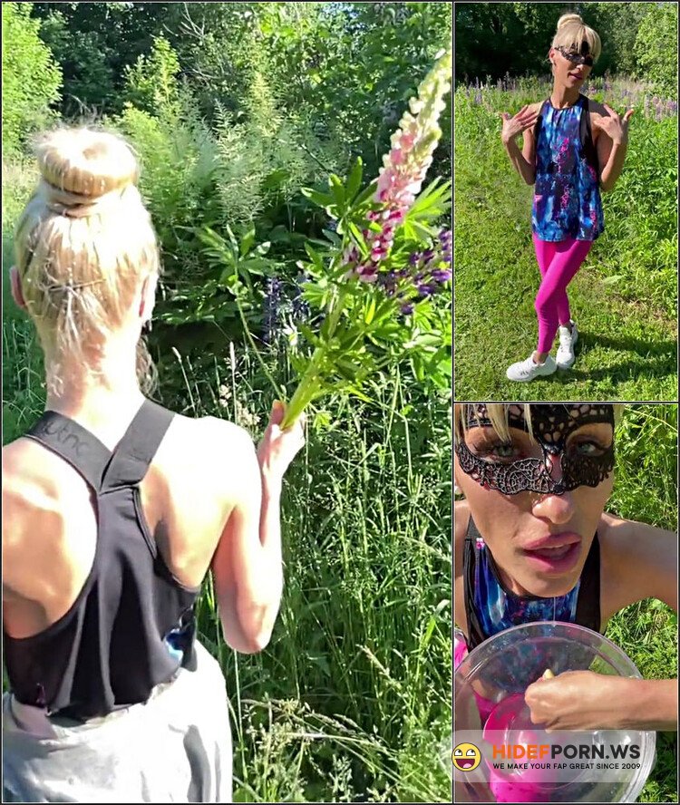 ModelsPorn - Saliva Bunny - I Want You To Pee In My Mouth - a Thirsty Jogger Performs a Blowjob In Public Park | Saliva Bunny [FullHD 1080p]